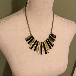 Black and gold necklace